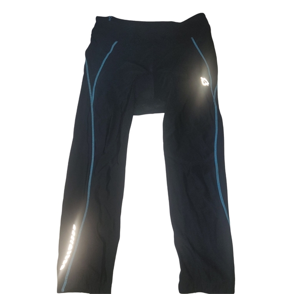 Baleaf Women's Cropped Cycling Leggings with Padding M - Picture 1 of 6